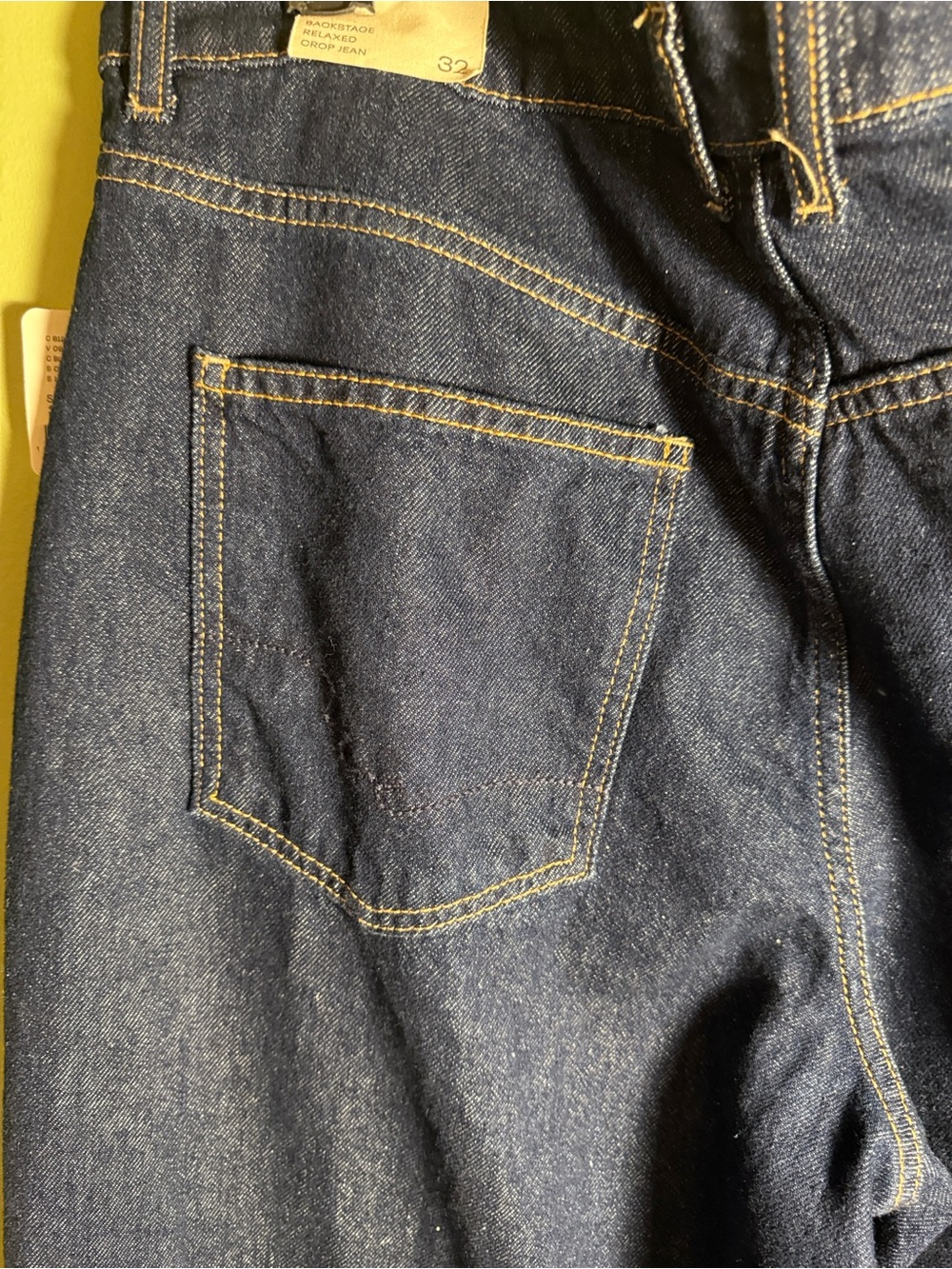 Free People Backstage Relaxed Cropped Jean NWT - Picture 12 of 15